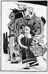 Ivan Eyre, Disq II #3/25, 1969, wood block on paper