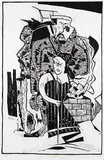 Ivan Eyre, Disq II #3/25, 1969, wood block on paper