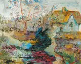 Telford Fenton, Supper Time, 1986, oil on canvas