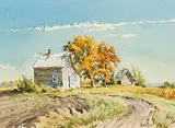 Ernest Luthi, Old Buildings West of Fosston