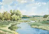 Ernest Luthi, Iron Springs Creek Near Daphne