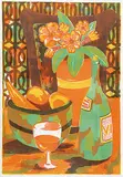 Still Life '83 #4/50 by John Harold Thomas Snow, 1983, colour lithograph on paper, sold Nov 2009