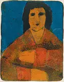 Singer #14/21 by John Harold Thomas Snow, colour lithograph on paper, sold Nov 2009