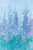 Thep Thavonsouk, Mary's Delphenium, 1997, watercolour and pastel on paper