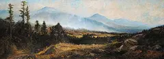 Arthur W. Cox, Untitled - Broad Mountain Valley, 1896, oil on canvas