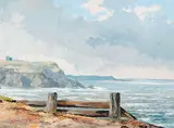 Duncan MacKinnon Crockford, On the Cabot Trail, Nova Scotia. October Gale