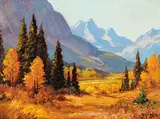 Roland Gissing, Autumn Kananaskis