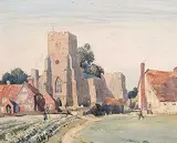 Alfred Crocker Leighton, Ivy Church from W. Kent