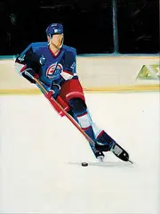 Kenneth Lochhead, 1st Period, 1993, oil on wood board