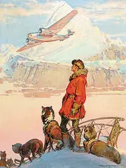 Robert Lougheed, Pilot Mountain, 1940, oil on canvas