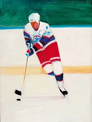 Kenneth Lochhead, Jet, 1993, oil on wood board