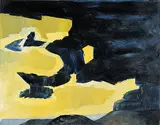 David Pugh, Sunset, oil on canvas