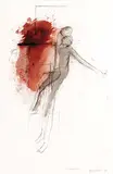 Betty Goodwin, A Burst of Bloody Air #30/100, 2003, four colour lithograph on paper