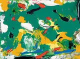 William Ronald, Spring Garden, 1991, acrylic on canvas