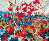 Mashel Alexander Teitelbaum, Wild Autumn, 1978, oil on canvas