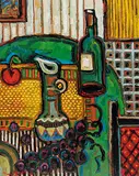 Pierre Bedard, La Carafe, oil on canvas