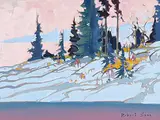 Robert Genn, Gulf Pattern, November, oil on canvas