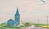 Robert Newton Hurley, Untitled - Saskatchewan Church