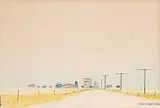 Robert Newton Hurley, Untitled - Winter Road