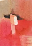 Claude Le Sauteur, Souffle de rose, pastel and watercolour on paper
