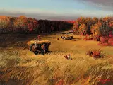 Michael Lonechild, Untitled - Saskatchewan Harvest