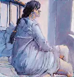 Robert F.M. McInnis, Untitled - The Mauve Nightgown