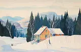 Graham Noble Norwell, Untitled - Laurentian Winter