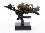 Leonhard Friedrich Oesterle, Bird, welded metal sculpture