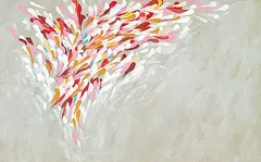 Charles Robb, Wild Pink, 1977, acrylic on canvas