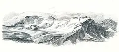 Gordon A. Smith, Untitled - B.C. Mountain, 1976, graphite on paper