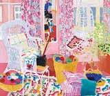 Carol M. Stewart, Lorna's Pink Attic, oil on wood board