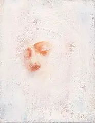 How to Disappear Completely by Carl White, oil on wood board, sold Nov 2009