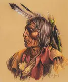 Vilem Zach, Untitled - Wise Warrior