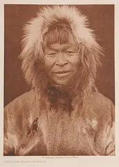 Edward S. Curtis, Aiyak, Cape Prince of Wales, 1928, photograveur on tissue paper
