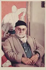 Gisèle Freund, Henri Matisse, Paris, 1948, 1948, colour photograph on paper