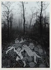 Jerry Uelsmann, Tapestry, 1976, black and white photograph on paper