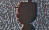Christopher Cran, Elmer Goes For Popcorn, 2009, silkscreen on paper