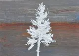 Peter von Tiesenhausen, Ghost 9, 2004, oil on birch plywood
