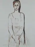 Stanley Morel Cosgrove, Untitled - Seated Figure