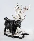 Joseph Fafard, Untitled - Cow and Tree