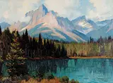 Roland Gissing, Lake Herbert near Lake Louise