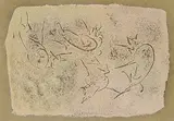 Goats by Illingworth Kerr, watercolour and sand on paper, sold Apr 2009
