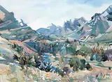 Brent R. Laycock, Untitled - Springtime in the Valley