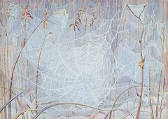 Ernest Friedrich Lindner, Misty Morning, 1956, watercolour on paper