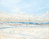 Robert F.M. McInnis, Prairie Fields under Snow