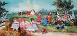 Pauline Thibodeau Paquin, La Belle Nom Ammie, 2008, acrylic on canvas