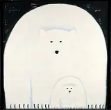 Jimmy Wright, Little April, 2003, acrylic on canvas