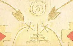 Robert Boyer, I Forgot Its Title, 1995, mixed media on wood board