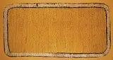 Arthur Fortescue Mckay, Untitled - Yellow and Brown Abstract, 1979, enamel on wood board