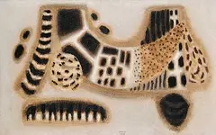 Zoran Antoni Music, Filets de Pecheurs a Chiozzia, 1956, oil on canvas